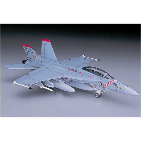 Maquette d'avion en plastique F/A-18F Super Hornet (E18)1/72