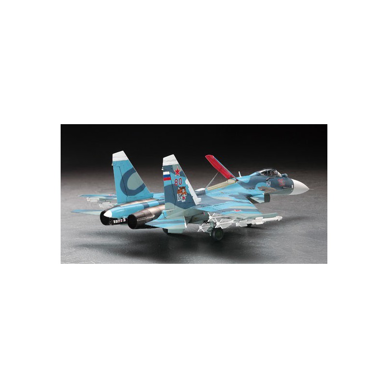 Maquette d'avion en plastique Su-33 FLANKER D 1/72
