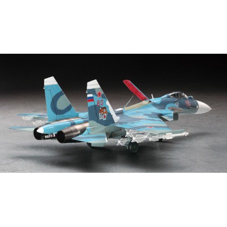 Maquette d'avion en plastique Su-33 FLANKER D 1/72