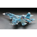 Maquette d'avion en plastique Su-33 FLANKER D 1/72