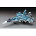 Maquette d'avion en plastique Su-33 FLANKER D 1/72