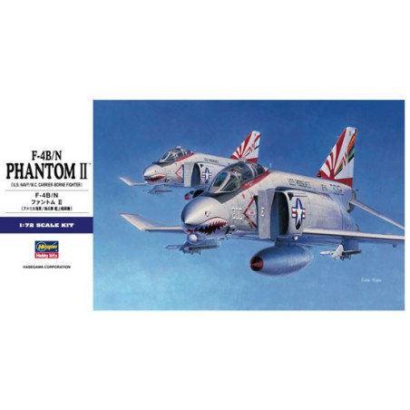 Maquette d'avion en plastique 1/72F-4B/N PHANTOM II