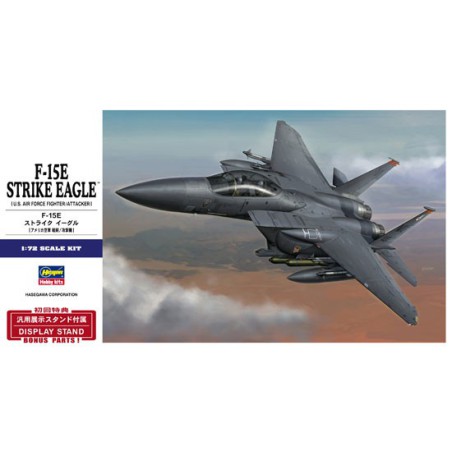 Maquette d'avion en plastique F-15E STRIKE EAGLE 1/72