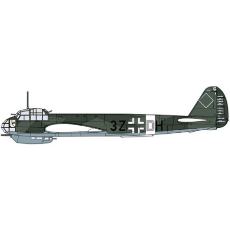 Kunststoffflugzeugmodell Ju88a-14 Geismann 1/72 | Scientific-MHD