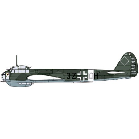 Plastic plane model Ju88a-14 Geismann 1/72 | Scientific-MHD