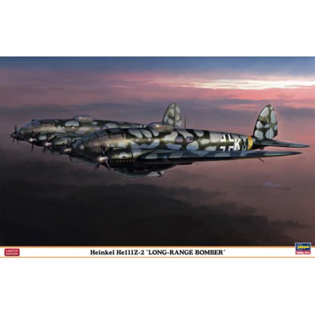 HE111Z-2LONG-Bomber-Bomber-Plastikflugzeugmodell | Scientific-MHD