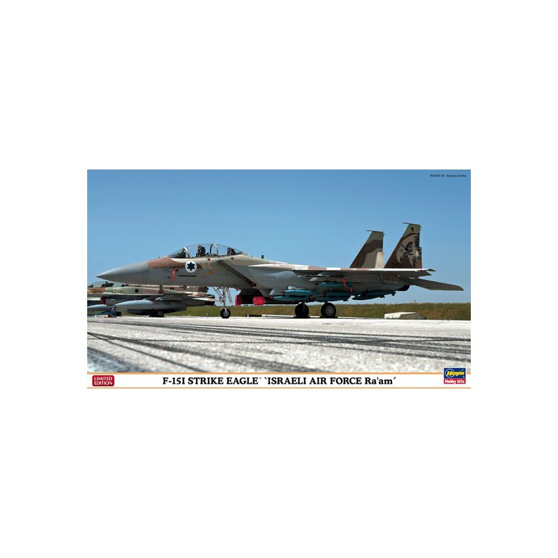 Maquette d'avion en plastique 1/72F-15I ISRAELI AF