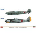 Maquette d'avion en plastique BF109 E-7 + FW190A-5 1/72