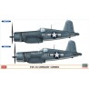 Maquette d'avion en plastique Combo Corsair F4U-1A 1/72