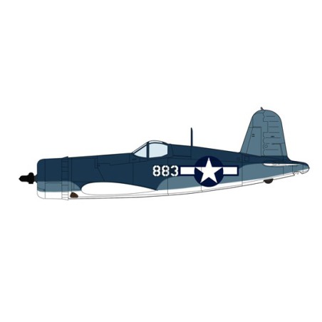 Maquette d'avion en plastique Combo Corsair F4U-1A 1/72