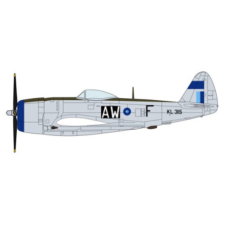 Maquette d'avion en plastique THUNDERBOLT Mk.II | Scientific-MHD