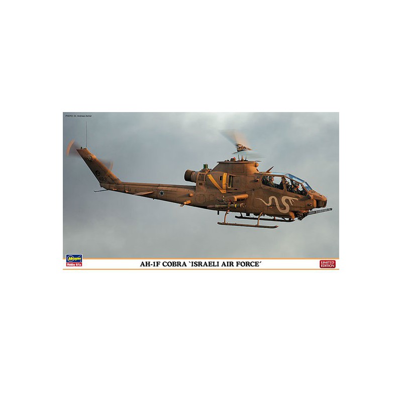 Maquette d'hélicoptère en plastique Combo AH-1F Cobra Israeli AF 1/72