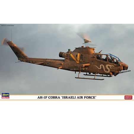 Plastic helicopter model AH-1F COBRA Israeli AF 1/72 | Scientific-MHD