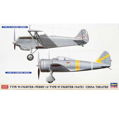 Maquette d'avion en plastique Combo Perry & Nate 1/72