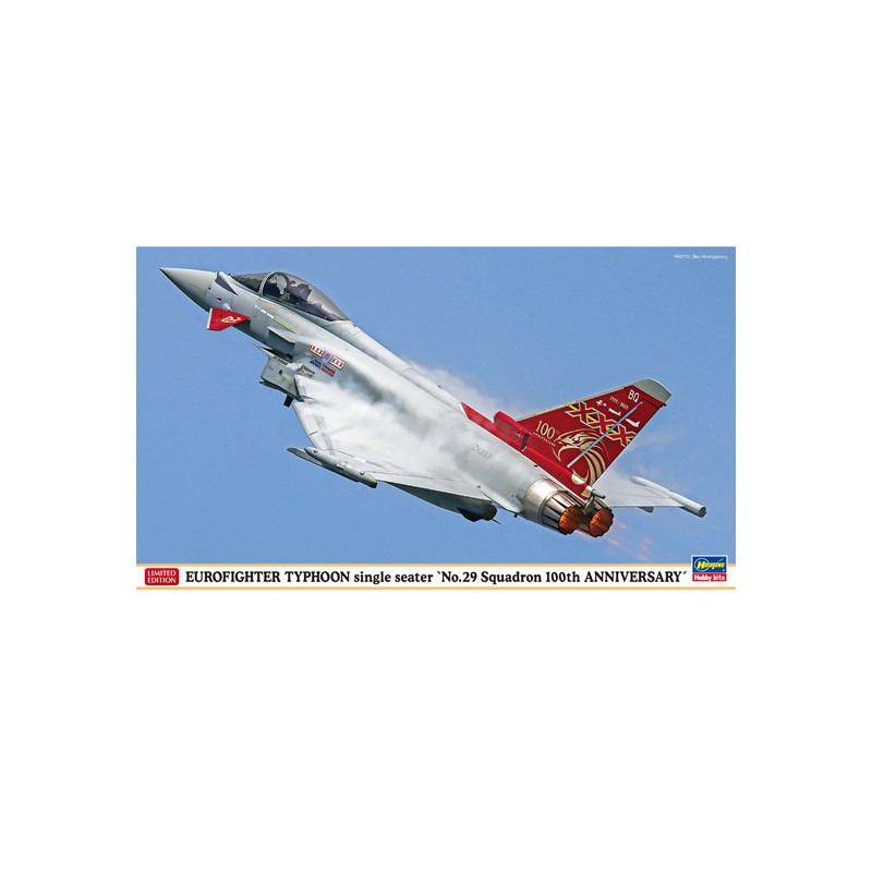 Maquette d'avion en plastique EuroFighter Single Seat 1/72