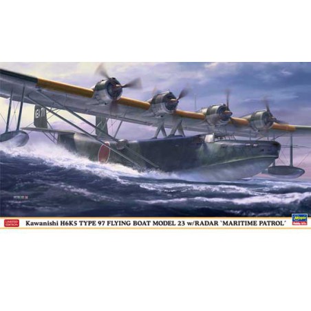 Plastic plane model type 97 Flying Boat 1/72 | Scientific-MHD