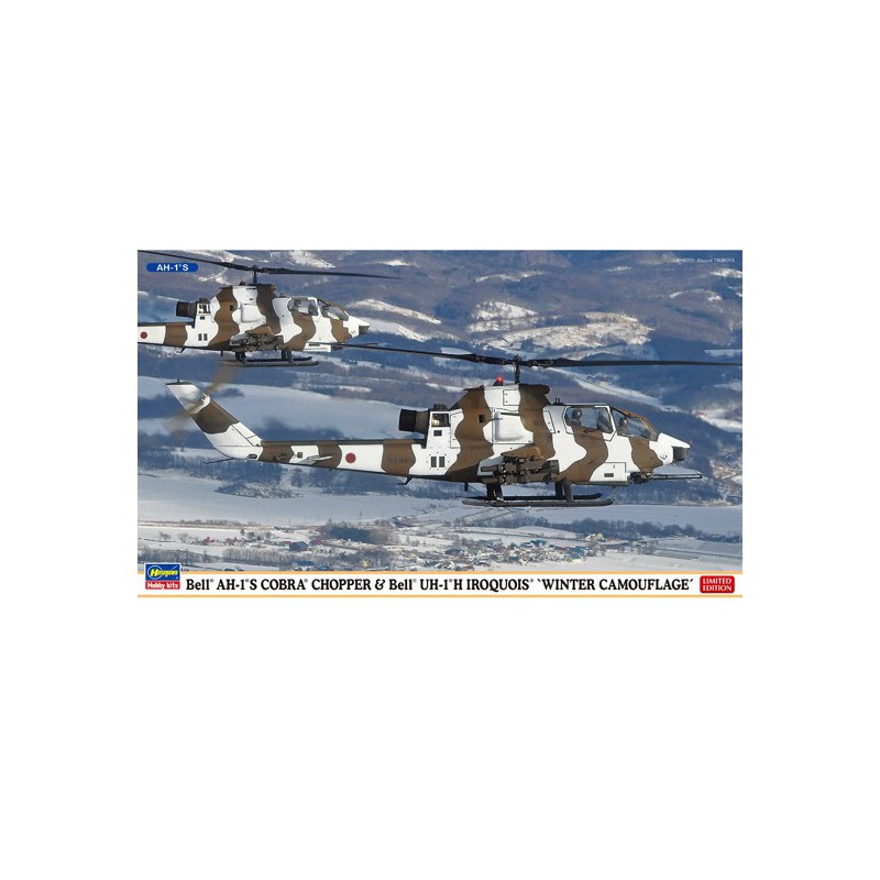 Maquette d'hélicoptère en plastique AH-1S Cobra Combo 1/72