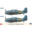 Maquette d'avion en plastique F4F-4 Wildcat Combo 1/72