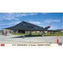 Maquette d'avion en plastique F-117 Desert Storm 1/72