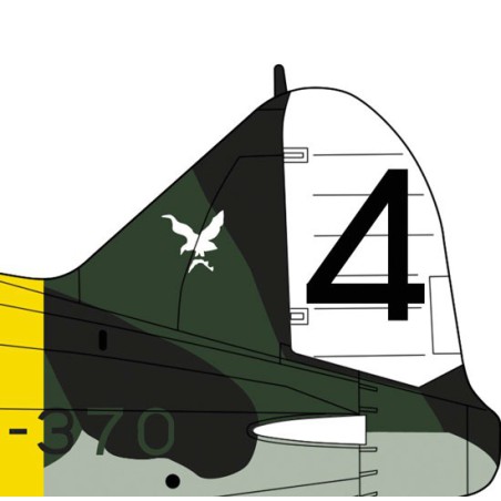 Maquette d'avion en plastique B-239 BUFFALO & Messerschmitt Bf109G-6 1/72