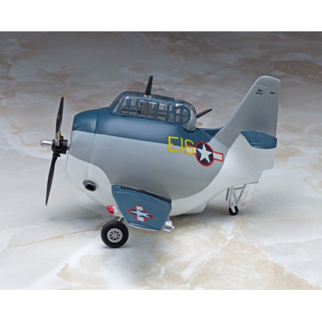 TBF/TBM plastic plane model Avenger Egg Plane | Scientific-MHD