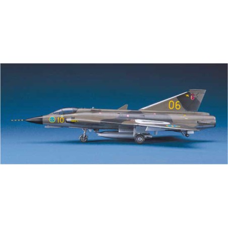 Maquette d'avion en plastique PT41 J35F/J DRAKEN 1/48