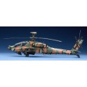 Maquette d'hélicoptère en plastique AH-64D Apache ISRA. AF 1/48
