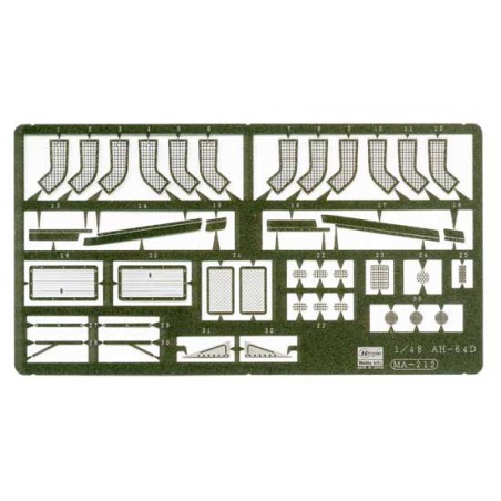 Kunststoffhubschraubermodell AH-64D Apache Isra. AF 1/48 | Scientific-MHD