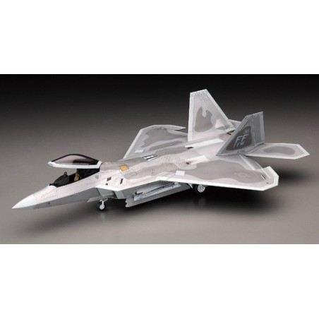 Maquette d'avion en plastique F-22 RAPTOR 1/48 (PT45)