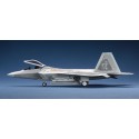 Plastic plane model F-22 Raptor 1/48 (PT45) | Scientific-MHD