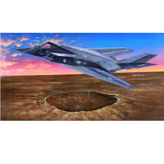 Maquette d'avion en plastique F-117A NIGHTHAWK Maquette d'avion en plastique F-117A NIGHTHAWK