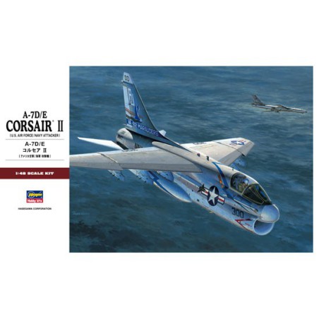 A-7D/e Corsair II plastic plane model | Scientific-MHD