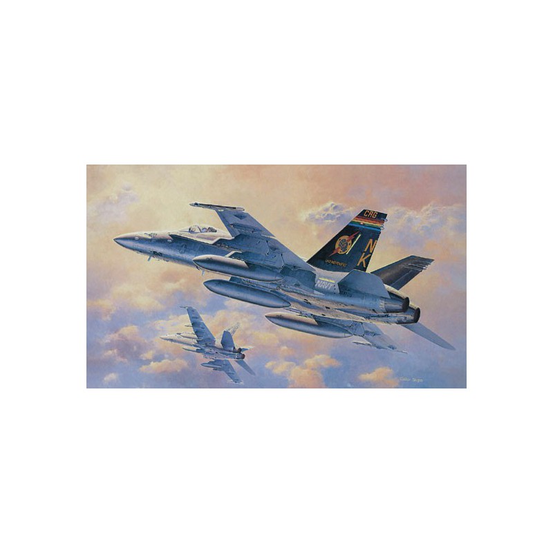 Maquette d'avion en plastique F/A-18A/C HORNET 1/48