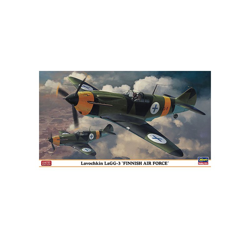 Maquette d'avion en plastique LA LAGG-3 Finish AF 1/72