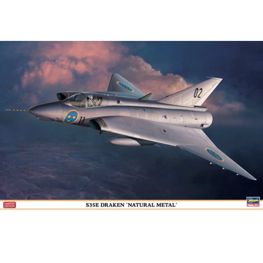 Maquette d'avion en plastique S35E Draken 1/48 Maquette d'avion en plastique S35E Draken 1/48
