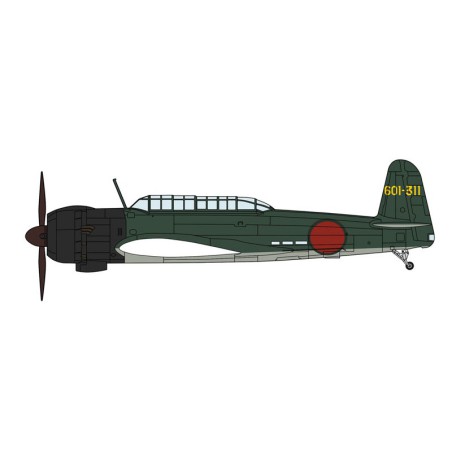 Nakajima Plastikflugzeug Modell B6N2 Trägerangriff Bomber 1/48 | Scientific-MHD