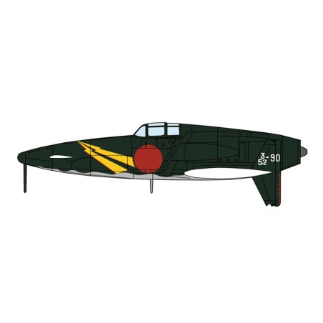 Maquette d'avion en plastique Shinden Kai 352st Air corps 1/48