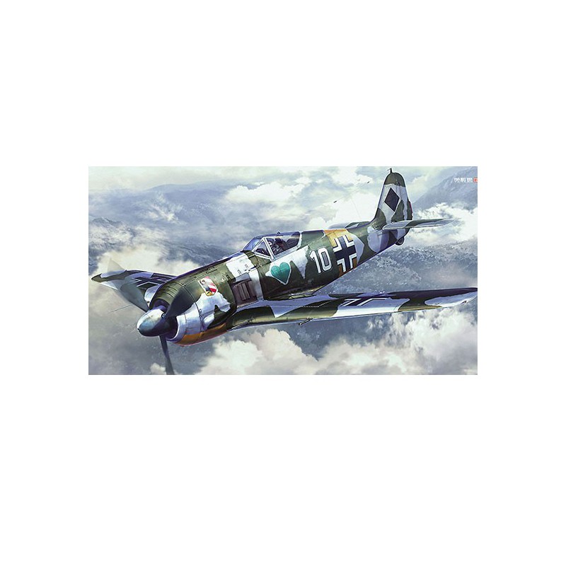 Maquette d'avion en plastique Fw 190A-4 NOWOTNY 1/48