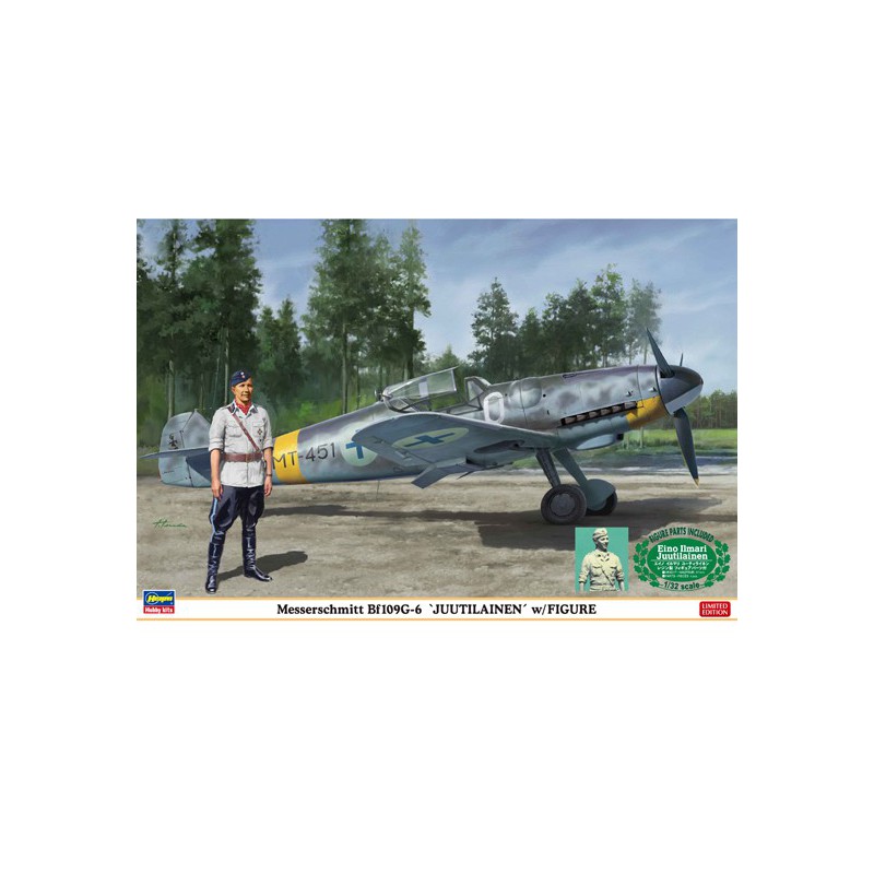 Maquette d'avion en plastique Bf109G-6 1/32