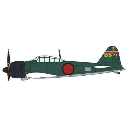 A6M5A plastic plane model Zero Fighter type 52 1/32 | Scientific-MHD