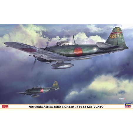 A6M5A plastic plane model Zero Fighter type 52 1/32 | Scientific-MHD