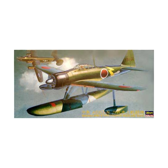 Maquette d'avion en plastique A6M2-N RUFE (JT69) 1/48
