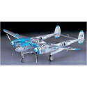 P-38 Lightning plastic plane model (JT1) 1/48 | Scientific-MHD