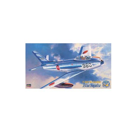 Plastic plane model F-86F-40 Blue Impulse 1/48 | Scientific-MHD