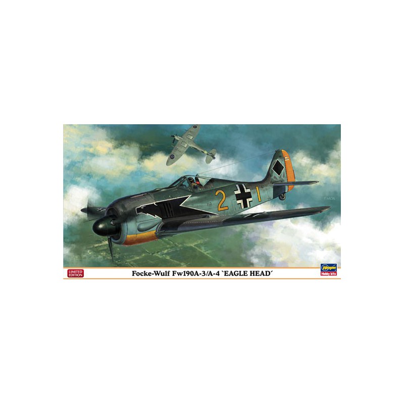 Maquette d'avion en plastique Fw190A-3/A-41/48