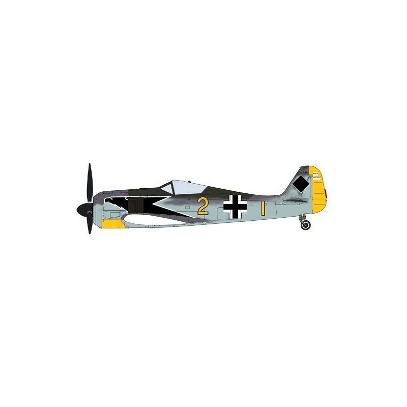 Maquette d'avion en plastique Fw190A-3/A-41/48
