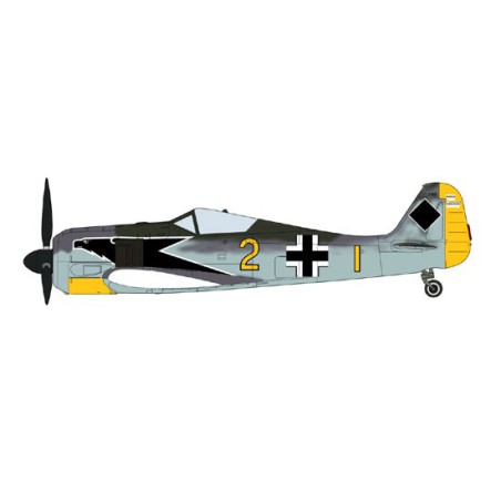 Maquette d'avion en plastique Fw190A-3/A-41/48