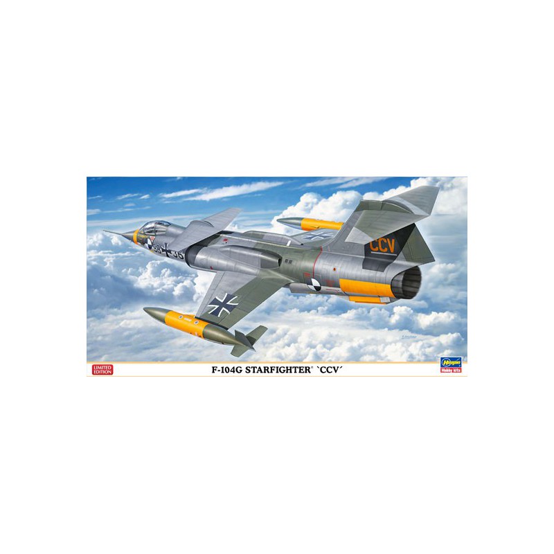 Maquette d'avion en plastique F-104G CCV 1/48