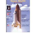 Maquette d'avion en plastique Space Shuttle + Booster 1/200 | Scientific-MHD