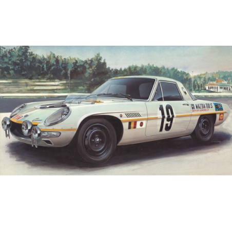 Maquette de voiture en plastique MAZDA COSMO SPORT 1968 1/24